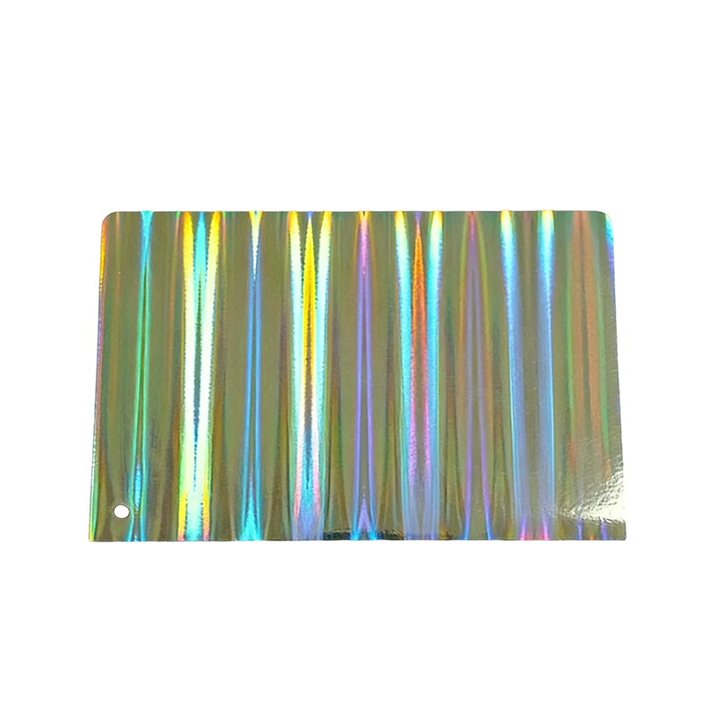 Cartón holográfico lineal